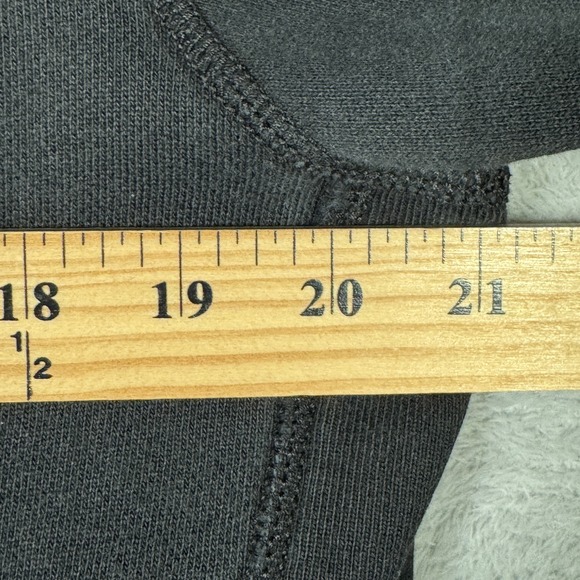 Polo Ralph Lauren Hoodie Mens Small Black Full Zip Sweatshirt Red Pony Jacket - Picture 7 of 10